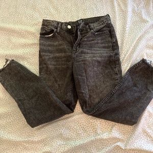 Gap girls Mom Jean Size 12 Black